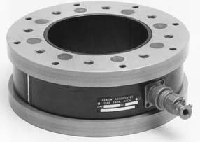 Model 3336 Tension/ Compression Donut Load Cell Measures press fit loads on bearings Fits in limited or tight spaces Measure rolling mill loads Measure tie rod loads Notes 1.