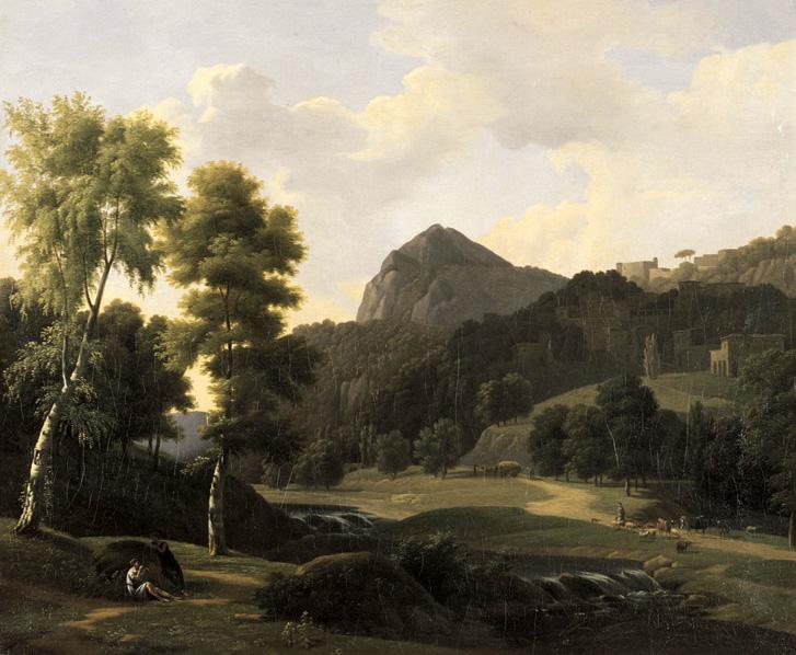Jean-Victor Ber;n (French, 1767 1842), Landscape, ca.