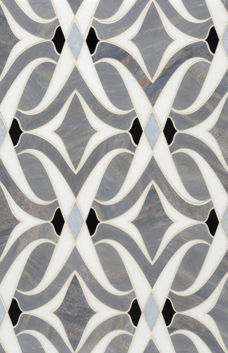 TAILORED TO COLLECTION With a lead time of two weeks for mosaics and