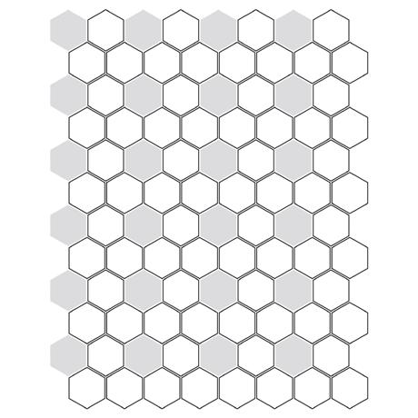 1/4" Hexagon CUTMHEXBIG3 11 7/16" 13 3/16" sheet Riverside Drive 1 1/4" 1 1/4" Diamond