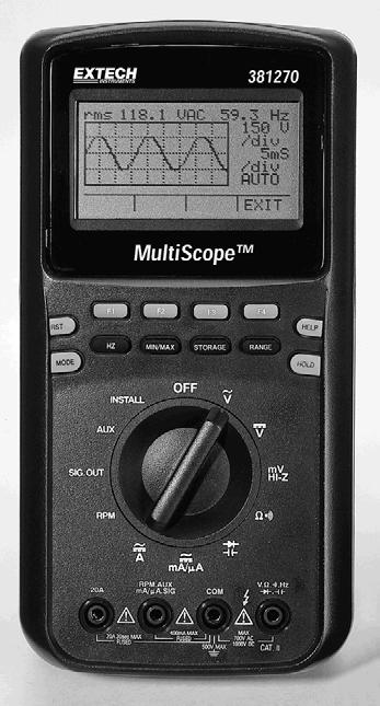 Owner's Manual Model 381270 & 381275 MultiScope TM CAUTION: Read,
