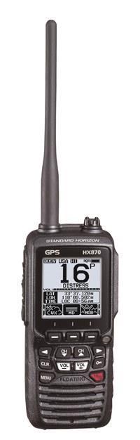 Verstay Marine Price List September 2016 Page 2 of 6 HX870E VHF DSC/GPS Handheld Radio Separate Receiver for CH70 (Receiving DSC Calls) Integrated 66 Channel WAAS GPS Receiver Oversized full dot