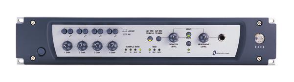 The first of each pair switches the input between microphone and line level. The second button switches in a HPF to remove lower frequencies that may contain rumble or other unwanted sounds.