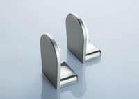 Elegant finish The option of metallic design brackets offer a sophisticated finish to enhance and add value to