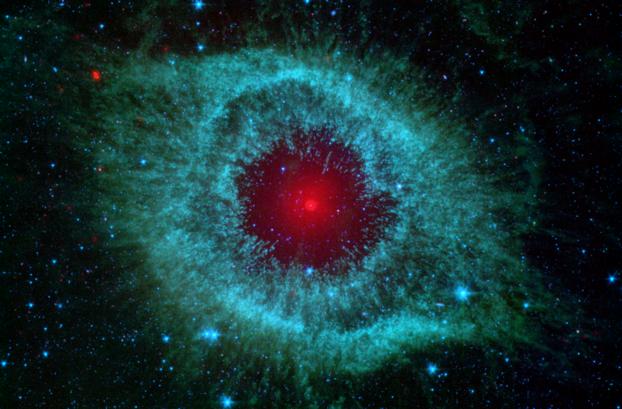 Image of the Helix Nebula, taken with IRAC (blue) and MIPS (red) How does one convert images taken at invisible (or other) wavelengths into RGB? Visit Hubble s Color Toolbox!: http://hubble.stsci.