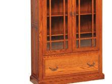 w/doors & Drawer 60"H x 39½"W x 14½"D (also available with
