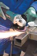 RIGHT ANGLE GRINDER PROCESS ECONOMY 1 CUTTING-OFF NORTON QUANTUM Easy and fast Clean white cuts, no blueing Fewer burrs - less rework Time saving NORTON VULCAN Good cutting performance Straight and