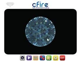 LATEST TECHNOLOGY CFire Visual Light Grading for Diamonds CFire is a