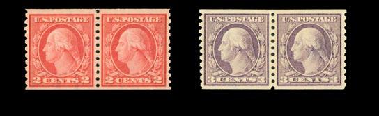 , previously hinged pair. Nice and bright, centered VF. (Photo) 1150.00 1181 1182 1183 1183 (460) $1.00 Violet black 1915 issue. OG, 2006 PFC (442398) states, it is genuine previously hinged.