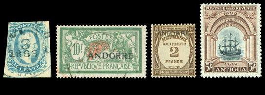 GENERAL FOREIGN 1293 (44a) inverted watermark used Fine (Photo) 425.00 1294 (55) 10sh. used F-VF (Cover Photo) 400.