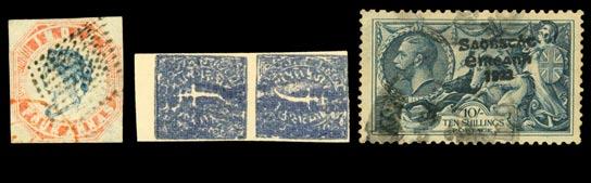 00 IRELAND 1468 (95) 10 shilling used Fine (Photo) 650.00 PARMA 1461 x1463 x1464 1469 (4) 25c.