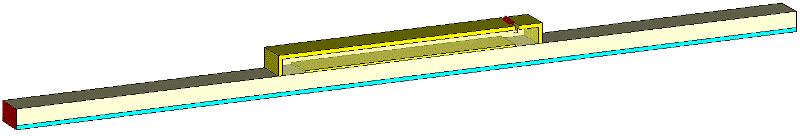 The peak magnitude of the magnetic field inside the resonant region ( 5.75 mm x 5.75 mm) in the surface insulator is 1-dB less than that in the waveguide layer. Fig. 9.