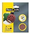 SANDING DISCS ECCENTRIC DISCS High performance Aluminium Oxide for use on a variety of surfaces Tough and durable backing for longer product life Hook and