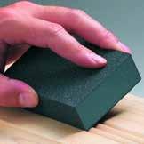 3157625568426 DOUBLE ANGLED SPONGES DUAL GRIT Specially designed for sanding into angles, contours, and corners Two grits per sponge for maximum durability