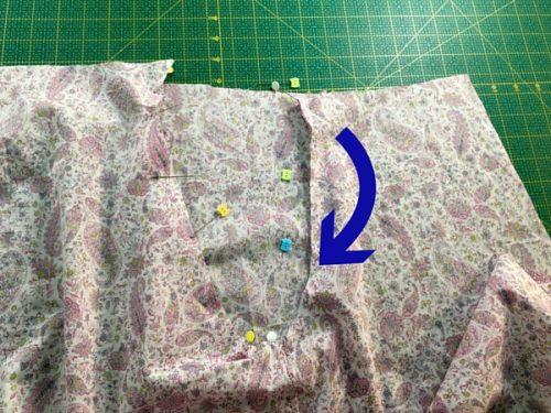 sleeves. Use the serger or zigzag and iron the seams.