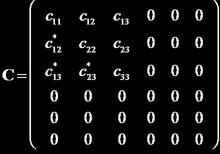 However, if it is known that the CSDM is Toeplitz, it implies the CSDM is, Where here, zeroes are entered for the unknown numbers in the CSDM.