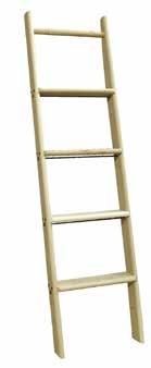 Ladders above 8 require additional rung supports.