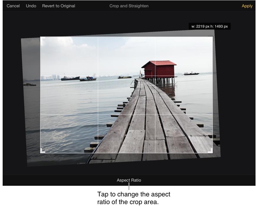 Change image size Most Pixelmator templates are created