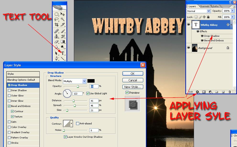 Extract Tool: Photoshop allows the extraction of objects onto part of the image to a separate layer.