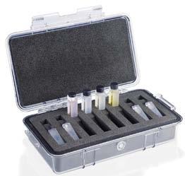 Spectrophotometer Reference Cells DAkkS Calibration Certified UV/VIS Reference Cells TRACEABLE EMC-SET-667UV EMC-SET-666 The UV/VIS certified reference materials enable the user to check quickly and