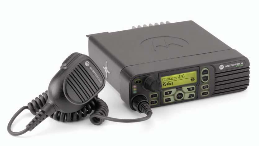 MOTOTRBO System Components and Benefits 4 10 2 3 8 7 5 6 1 9 XPR 4500/4550 Display Mobile Radios 1 Accessory connector supports USB and IMPRES audio capability.