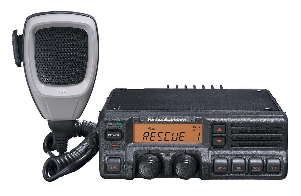 VX-5500 MOBILE LOWBAND MODEL All VX-5500 Mobiles Include: - Microphone (must select appropriate option) - Transceiver Mounting Trunnion (RA026290) - Standard 9 ft Power Cable (T9021015) - Spare Fuse