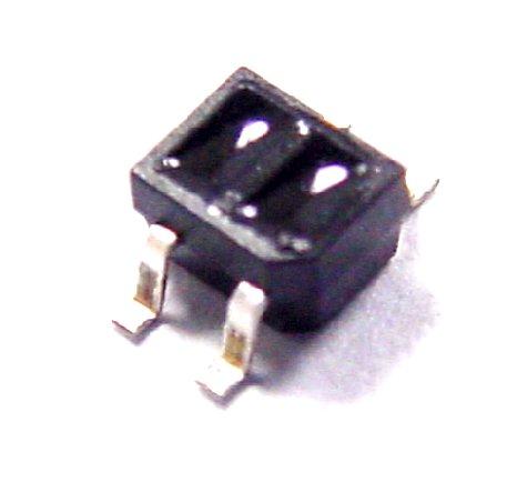 distance, operating in the infrared range. Both components are mounted sideby- side in a plastic package.
