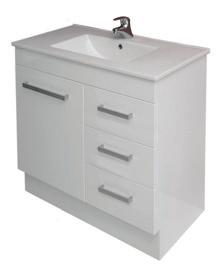 Legs - Square or Pillar (optional extra) Handles - Seine Large Flat D handles (all cabinets) or Seine Fingerpulls (painted