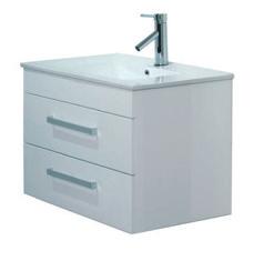 2-600mm Casa top - Full white gloss cabinet - Seine handles - Seine 7-120mm Casa top - Full white gloss cabinet -