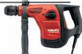 Power drills Page SR 16 drill / screwdriver 52 Rotary hammer drills Page TE 2-S rotary hammer drill 52 TE 2-A cordless rotary hammer drill 53 TE 6-S rotary hammer drill 54 TE 6-S DRS-M rotary hammer