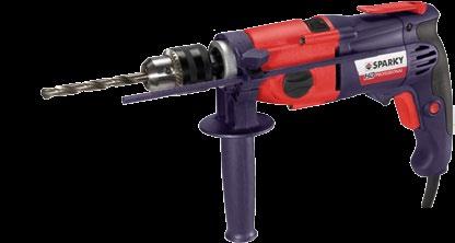 2-speed Impact DRILLS BU2 160 PROFESSIONAL BUR2 160E PROFESSIONAL Variable speed control switch Synchronised metal 2-speed gears Lock-on button On/Off impact mode switch Magnesium alloy gearbox