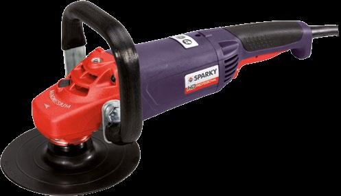 Polishers / sanders PMB 1632 PROFESSIONAL PMB 1655 PROFESSIONAL High torque, high efficiency motor Optimum motor cooling for extended tool life Softstart with restriction of starting current Safety