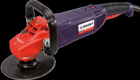 Polishers / sanders PMB 2030E PROFESSIONAL PMB 2230E PROFESSIONAL PMB 2430E PROFESSIONAL High torque, high efficiency motor Optimum motor cooling for extended tool life Electronic speed pre-selection