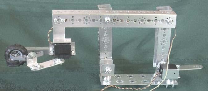 vertical bar using two  Completed Arm Assembly