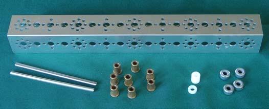 Top Bar Attachment Parts Needed: Arm Assembly BAG 5 1 288 mm Channel 4 Axle Set Collars 1 3/8" Axle Spacer 1