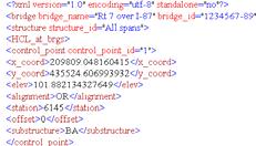 Export Linkage File Girder Design Inputs: Export data into file in MathCAD This xml exporting