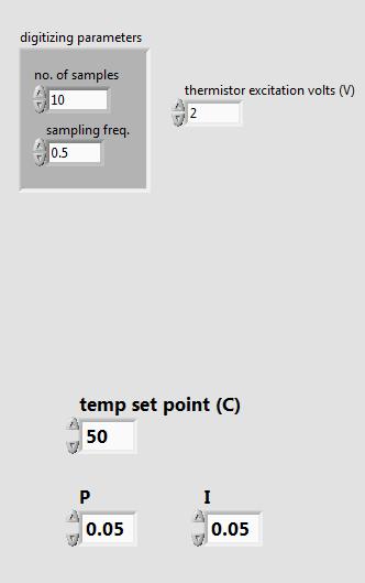 One does that by simply changing the value under the temp set point (C) control on the front