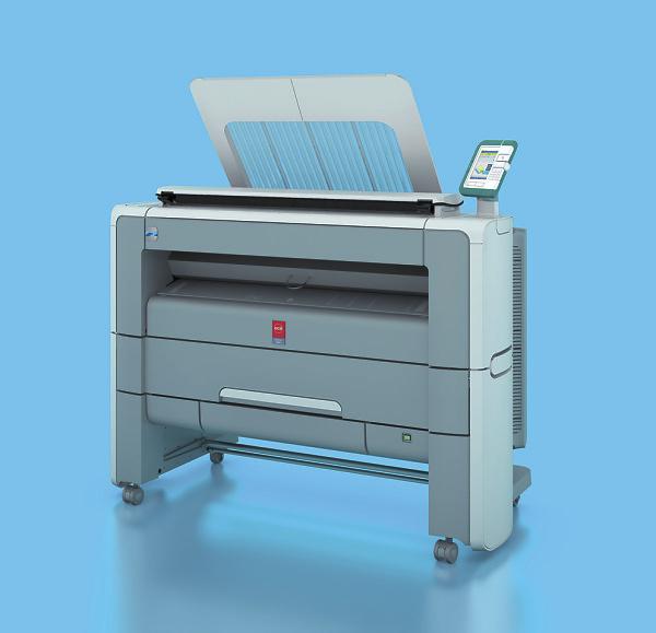Océ PlotWave 350 printing system Work more flexibly: print from anywhere If you have access to a WiFi router in your network, you can use a smart