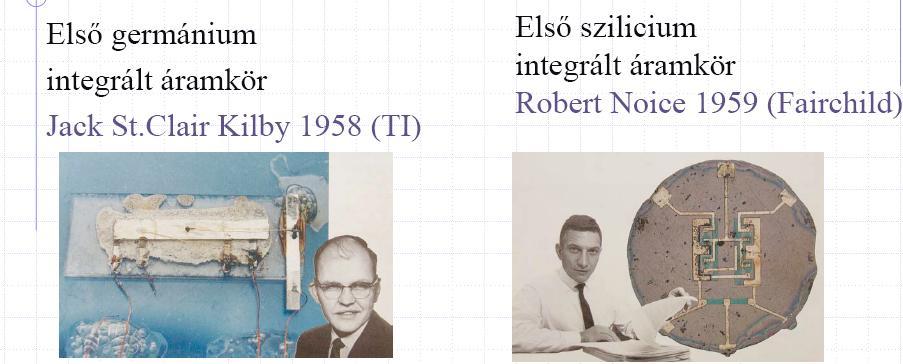 INTEGRATED CIRCUIT First germanium and silicon integrated circuits Kilby: Physics Nobel Prize 2000 The