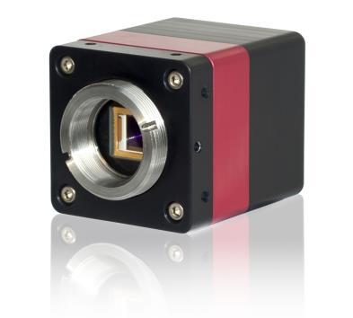 offers higher resolution and better cost alternative at a more limited frame rate. Figure 9: Owl 320 and 640 InGaAS camera Figure 8: Falcon EMCCD camera 1004 x 1002 EMCCD sensor.