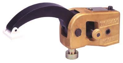 BIG BLOCK KOPAL Substantial clamping height 4 different models Quick assembly Clamp With clamping key, swivel shoe and adaptor, steel cam, aluminium body.