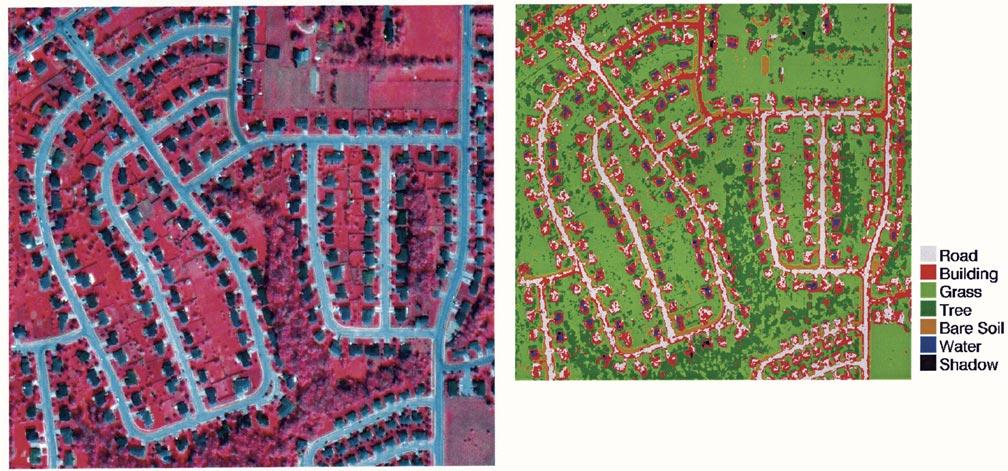SHACKELFORD AND DAVIS: HIGH-RESOLUTION MULTISPECTRAL DATA OVER URBAN AREAS 1923 (a) (b) (c) (d) Fig. 2.