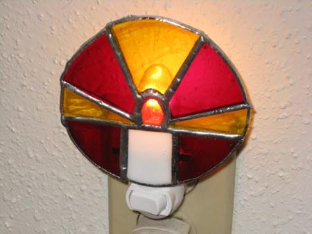 Stained Glass Night Light Comes