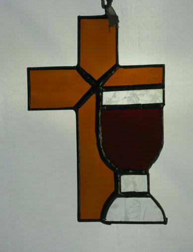 Cross with Chalice - $15.