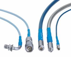 Assemblies produced in a clean environment room SUCOFLEX 400 page 70 The ultra low loss, temperature phase stable microwave cable assemblies Best insertion loss on the