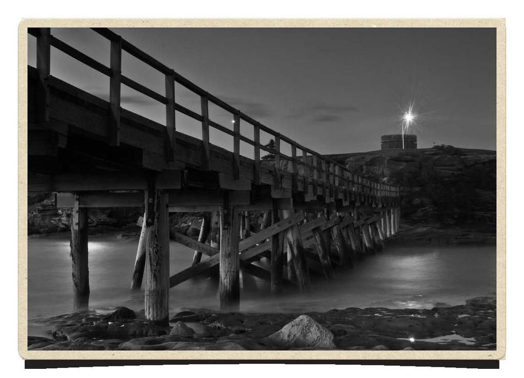Don't Forget Black and White While the colours of coastal landscape photography are a great reason to be attracted to this subject, amazing results can also be had with black and white (and you don't