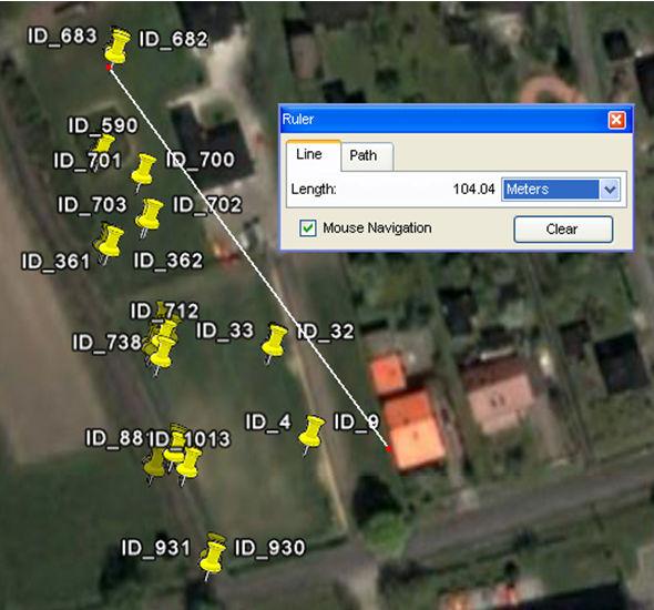 Fig. 5 Position Estimation Error of Low cost GPS receiver.