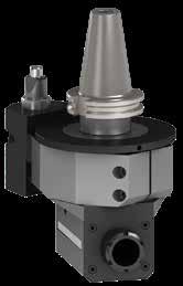 90CNC-AAH-ER25-90º Modular CNC Angle Head 3500 RPM max. ER25 Collet System 15 lb.ft. torque 1 to 1 Driving Ratio 5/8 max tool shank size 14.