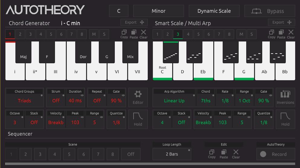 Table of Contents Connecting your Keyboard and DAW... 3 Global Parameters... 4 Key / Scale... 4 Mapping... 4 Chord Generator... 5 Outputs & Keyboard Layout... 5 MIDI Effects Chain... 6-7 Chord Editor.
