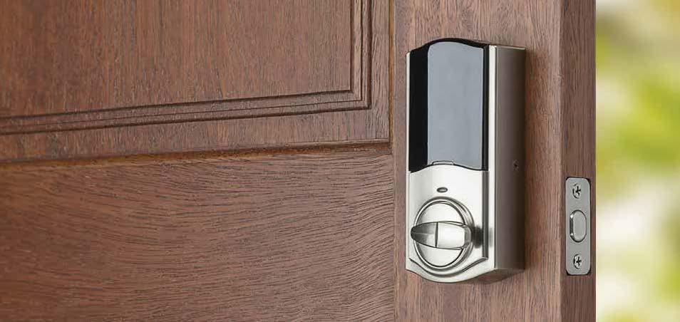 KEVO CONVERT CONVERT YOUR EXISTING DEADBOLT TO A SMART LOCK Kevo Convert replaces the interior part of your current door lock.
